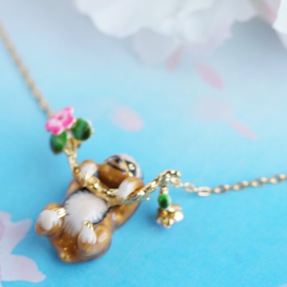 Cute sloth necklace - Picture 2 of 10